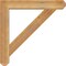 Ekena Millwork Traditional Craftsman Rough Sawn Bracket, Western Red Cedar, 4"W x 30"D x 30"H BKT04X30X30TRA04RWR - alternate 3